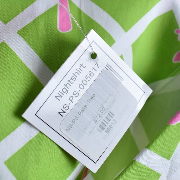 Toss Designs Nightshirt Palm Print NEW S - Picture 8 of 8